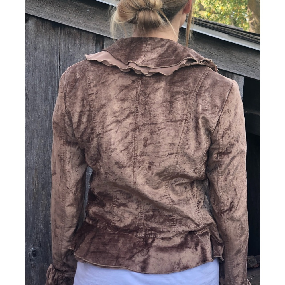 Montanaco Ruffled Jacket/Blazer - Picture 2 of 8